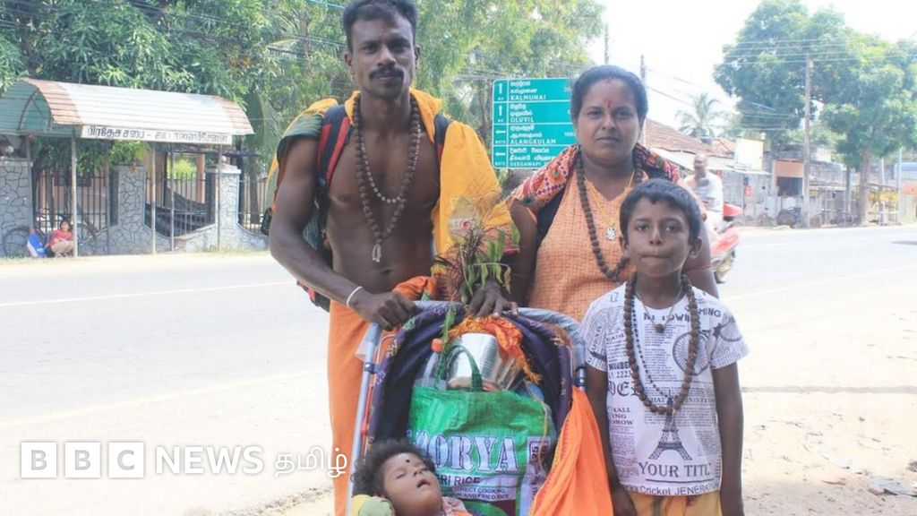 பிரஸ்திகா: நான்கு அறுவை சிகிச்சைளுக்குத் தயாராகும் 3 வயது குழந்தை - பாதயாத்திரையில் பெற்றோர்