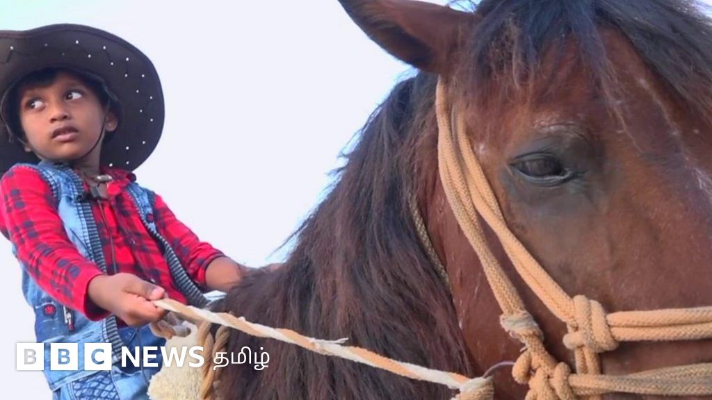 ஐந்து வயதில் குதிரை ஓட்டும் சாகச சிறுவன் ஜோசித் சத்ரபதி