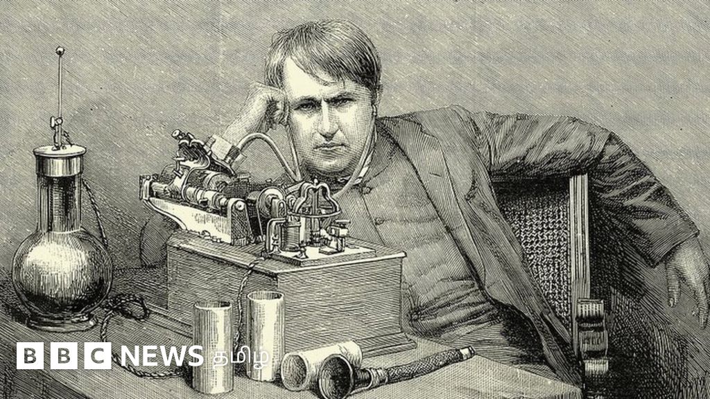 தாமஸ் ஆல்வா எடிசன் ஒலிப்பதிவு கருவியைக் கண்டுபிடித்து, அதில் ரைம்ஸ் பாடிய நிகழ்வின் வரலாறு