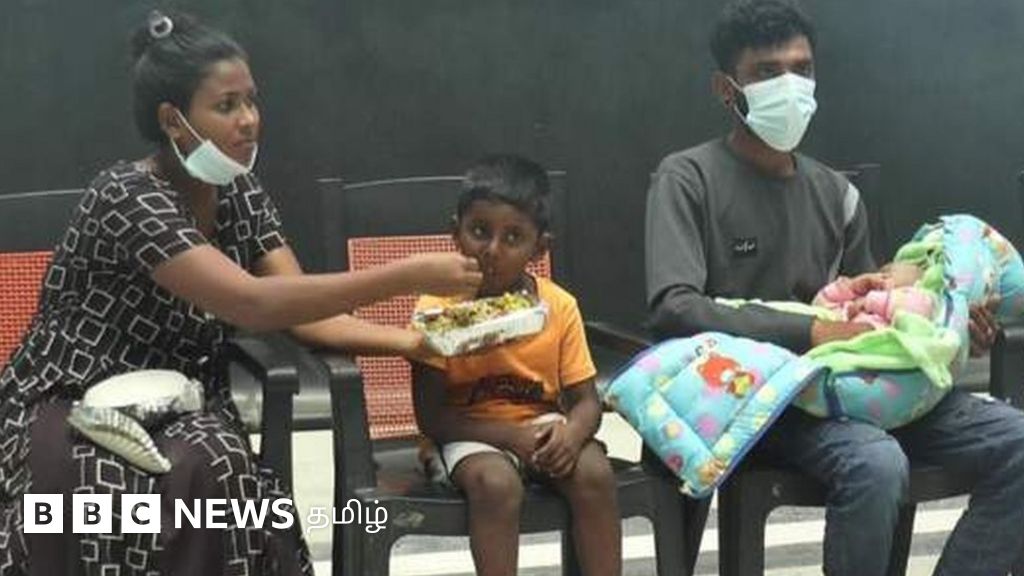 இலங்கை பொருளாதார நெருக்கடி, உணவுப் பஞ்சம்: நான்கு மாத கைக்குழந்தையுடன் தனுஷ்கோடி வந்த இலங்கை தமிழர்கள்