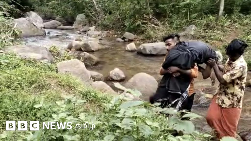 நோய்வாய்பட்ட தந்தையை மூன்று கிலோ மீட்டர் தோளில் சுமந்து சென்ற மகன்: காரணம் என்ன?