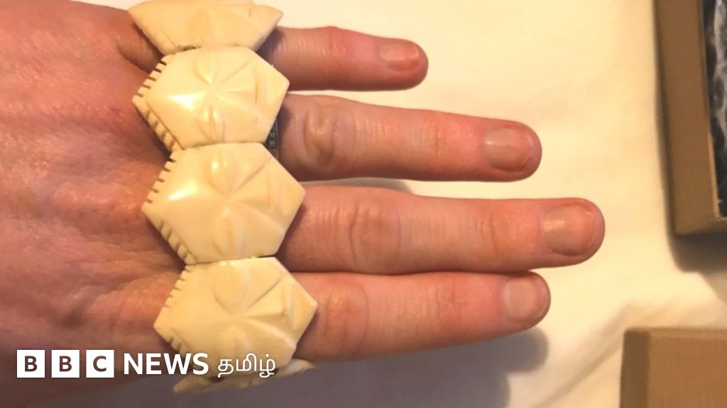 யானை தந்தங்கள் ஆன்லைனில் விற்பனை : மாட்டு எலும்பு என்ற பெயரில் விற்பது பிபிசி விசாரணையில் அம்பலம்