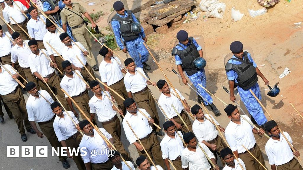 ஆர்.எஸ்.எஸ். அமைப்பு காந்தி ஜெயந்தி நாளில் ஊர்வலம் நடத்த தமிழ்நாடு அரசு அனுமதி மறுப்பு