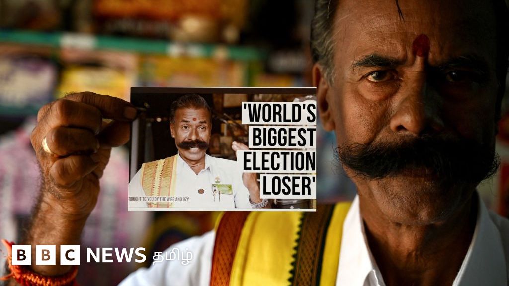 பத்மராஜன்: மோதி, கருணாநிதியை தேர்தலில் எதிர்த்து நின்ற சைக்கிள் கடைக்காரர் - ஏன்? யார் இவர்?