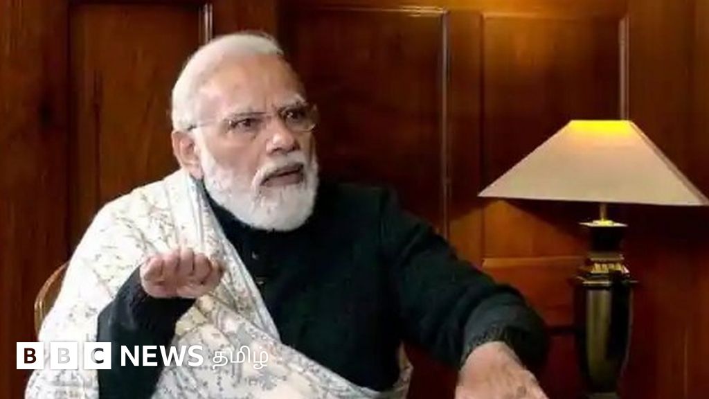 நரேந்திர மோதியின் டிவி பேட்டி: ராகுல், விவசாயிகள், வாரிசு அரசியல் பற்றி பேசிய 10 முக்கிய விஷயங்கள்