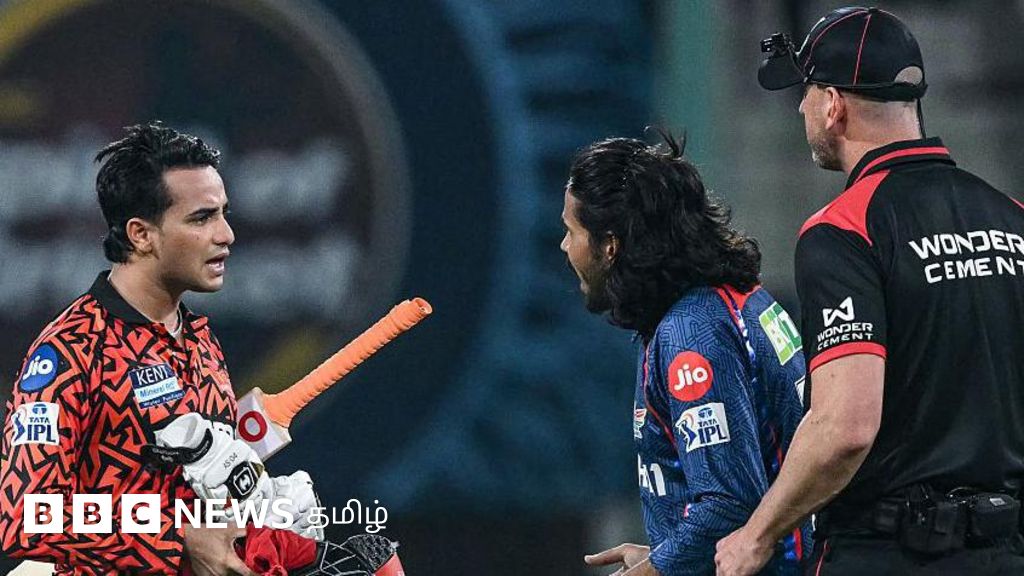 அபிஷேக் தடாலடி: லக்னௌவை வெளியேற்றிய சன்ரைசர்ஸ் - களத்தில் வீரர்கள் மோதலால் பரபரப்பு