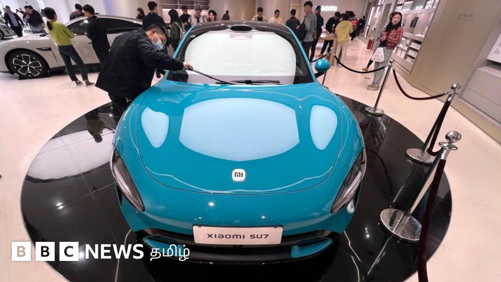 சீன ஸ்மார்ட்போன் நிறுவனமான ஷாவ்மி அறிமுகப்படுத்திய புதிய மின்சார வாகனம் 