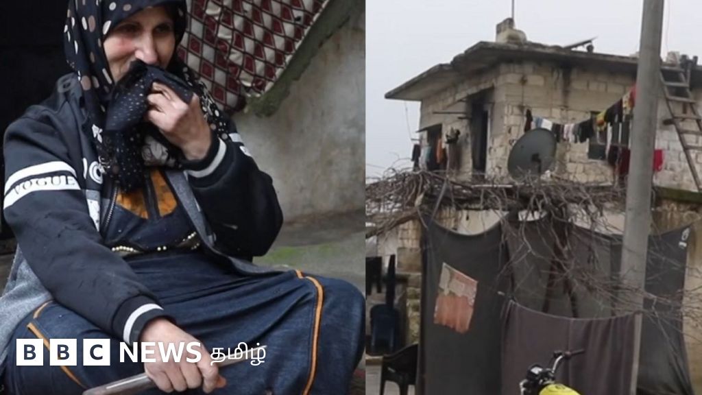 சிரியாவில் பூகம்பத்தால் வீட்டை இழந்த குடும்பம், ஓராண்டாகியும் மீள முடியாத துயரம்