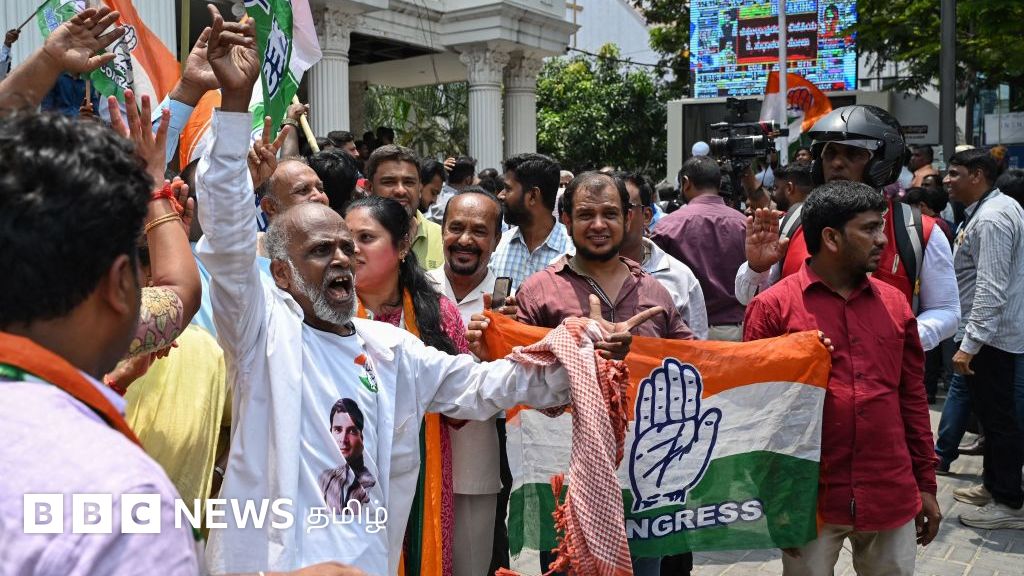 கர்நாடகாவில் ஆட்சியை கைப்பற்றியது காங்கிரஸ் - 136 இடங்களில் வெற்றி