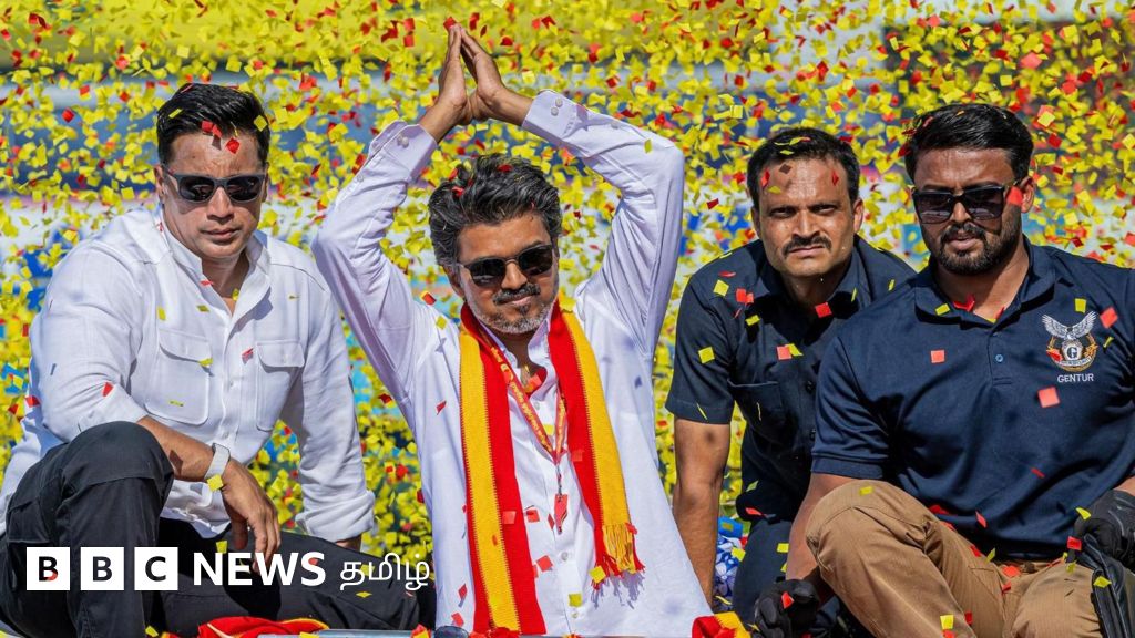 தமிழக முதலமைச்சராக விஜய் இன்று பதவியேற்பு - நேரு உள் விளையாட்டரங்கில் ஏற்பாடுகள் தயார்