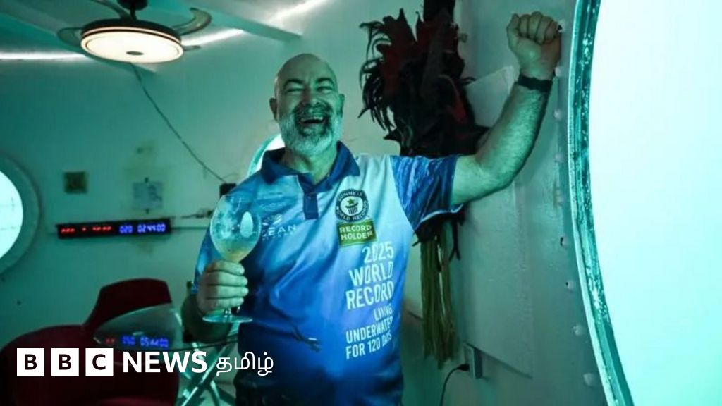 பனாமா கடலில் நீருக்கடியில் 4 மாதங்கள் வாழ்ந்த நபர் - ஏன் அப்படி செய்தார்?