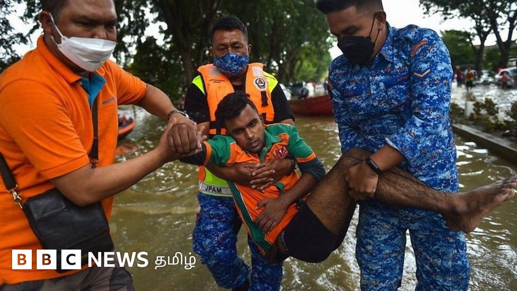 மலேசியாவில் 100 ஆண்டுகளில் இல்லாத கன மழையால் வெள்ளத்தில் மிதக்கும் நகரங்கள்