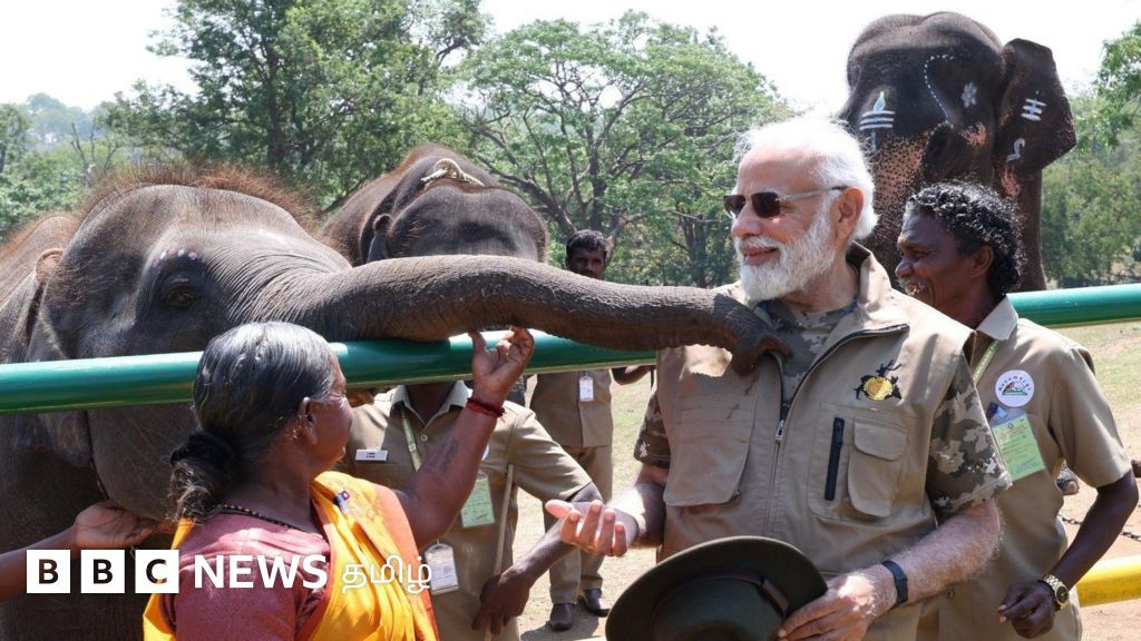 தெப்பக்காடு யானைகள் முகாமில் பொம்மன், பெள்ளியை சந்தித்த பிரதமர் மோதி: பெள்ளி வைத்த கோரிக்கை என்ன?