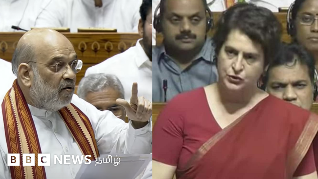 பஹல்காம் 'பயங்கரவாதிகள்' கொல்லப்பட்டதாக கூறிய அமித் ஷா – எதிர்கட்சிகள் விடாமல் எழுப்பிய கேள்வி என்ன?