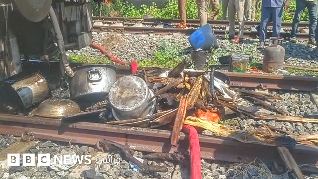 ரயிலுக்குள் சிலிண்டர், அடுப்பு, விறகுகள் வந்தது எப்படி? உயிர் தப்பிய பயணி அதிர்ச்சி தகவல்