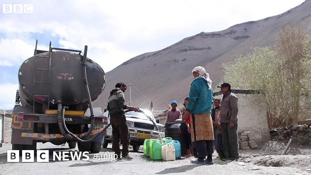 லே லடாக்: உறையும் தண்ணீர்; தவிக்கும் மக்கள் - எப்படி சமாளிக்கிறார்கள்?
