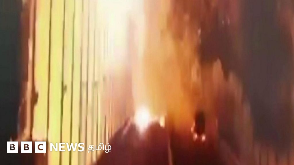 யுக்ரேன் - ரஷ்யா போர்: கிரைமியா குண்டுவெடிப்பால் 19 கி.மீ நீள பாலம் சேதம்