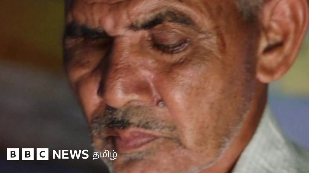 பார்வை இழந்த முதியவர்: கிணற்றில் மின் மோட்டார் பழுது பார்த்து வாழ்க்கை நடத்தும் நம்பிக்கை மனிதர்