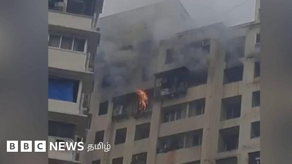 மும்பை டார்டியோவில் 20 மாடிகள் கொண்ட கமலா கட்டடத்தில் தீ விபத்து - எழுவர் பலி
