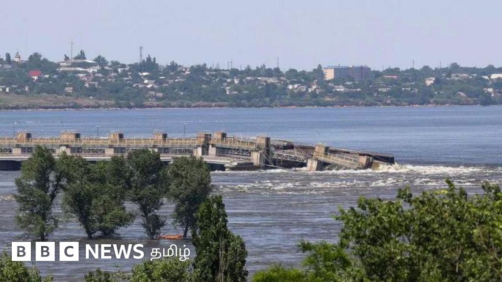 யுக்ரேனில் அணை உடைந்த வெள்ளத்தில் மிதக்கும் கண்ணிவெடிகள் - என்ன காரணம்?
