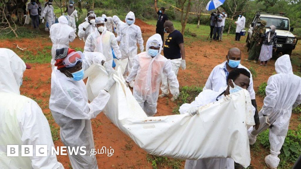 மத போதகர் பேச்சால் 'இயேசுவை சந்திக்க' பட்டினி கிடந்து இறந்தார்களா மக்கள்? கென்யாவில் தோண்டத் தோண்ட உடல்கள்