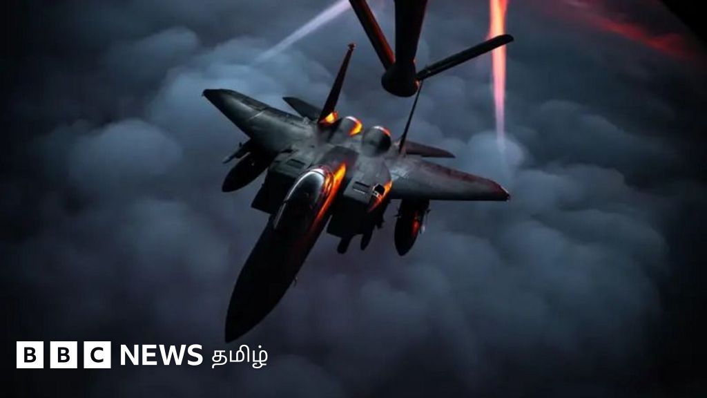 இஸ்ரேலை இரான் ஏவுகணை, டிரோன் மூலம் தாக்கிய இரவில் என்ன நடந்தது? அமெரிக்க போர் விமானிகளின் அனுபவம்