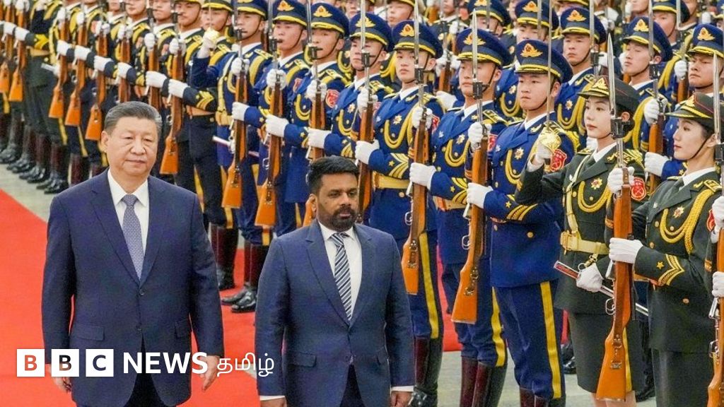 இலங்கை: முன்னர் சீனாவிற்கு எதிராக பேசிய அநுர, இப்போது ஆதரவாளராக மாறியுள்ளாரா?