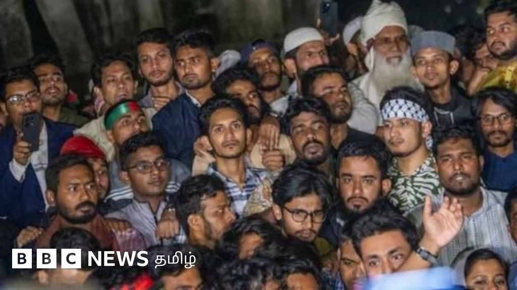 வங்கதேசம்: இந்தியாவுக்கு எதிராக நள்ளிரவில் ஒன்றுகூடிப் போராடிய மாணவர்கள் - என்ன காரணம்?