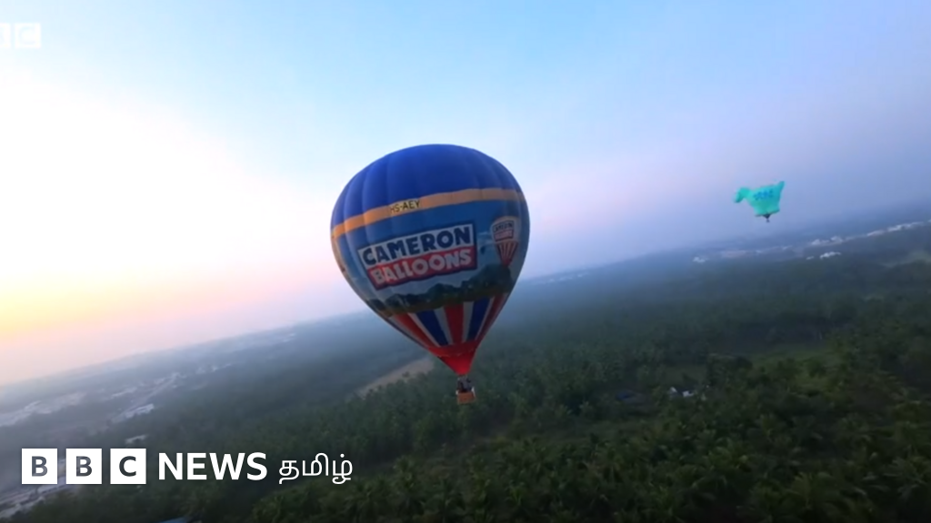 வானில் வண்ணம் காட்டிய பொள்ளாச்சி பலூன் திருவிழா