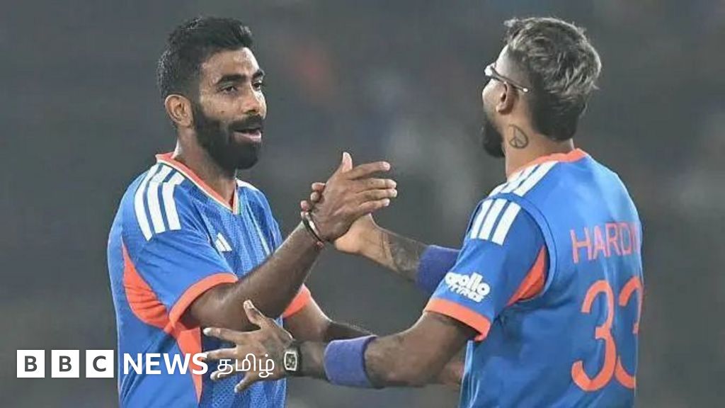 முதல் டி20: தென் ஆப்ரிக்காவை வீழ்த்த இந்தியாவுக்கு உதவிய ஹர்திக், பும்ராவின் 'சதங்கள்'