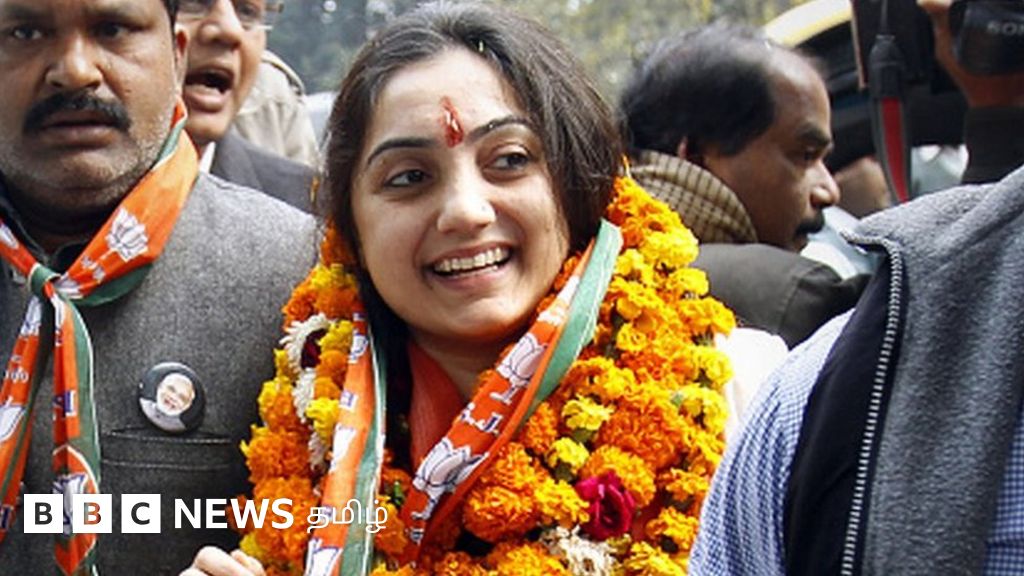 நூபுர் ஷர்மா: முகமது நபி பற்றி சர்ச்சைக்குரிய கருத்தைத் தெரிவித்த பெண் 'உதிரி சக்தியா'?