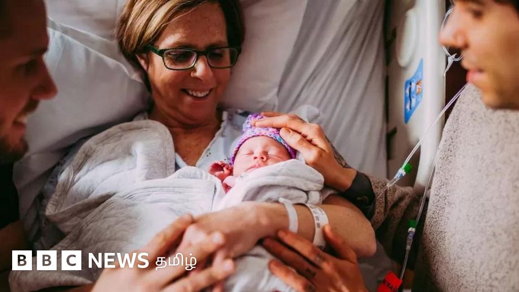 தனது மகனின் குழந்தையை தானே பெற்றெடுத்த தாய்