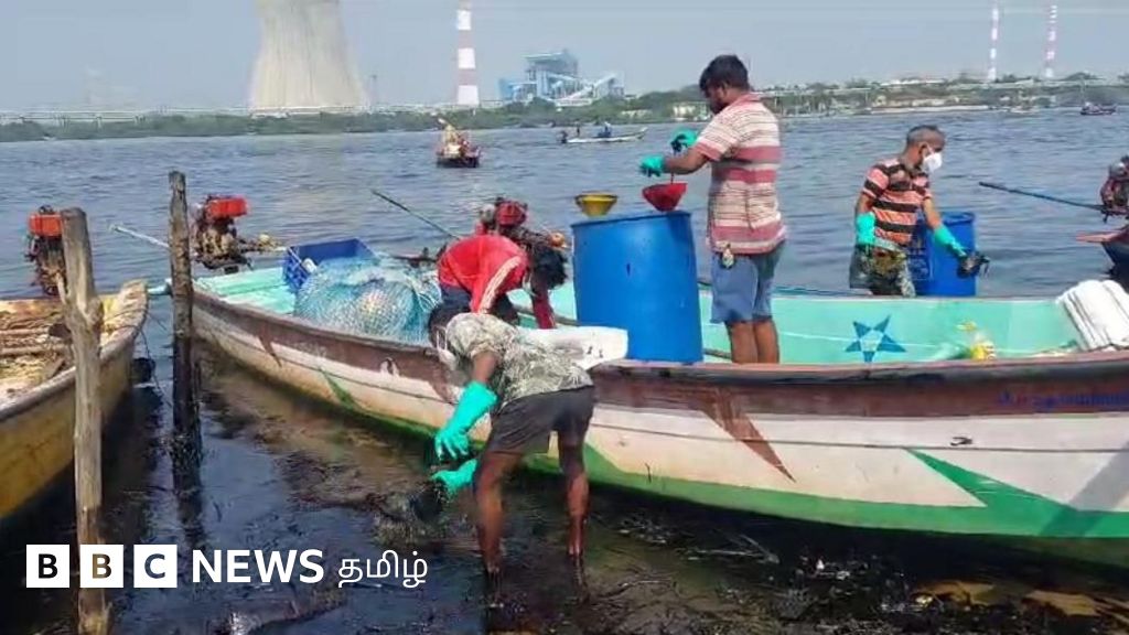 மீண்டும் அதே வாளி! பாதிக்கப்பட்ட மக்களை கொண்டே எண்ணெய் அகற்றம் - எண்ணூரில் என்ன நடக்கிறது?