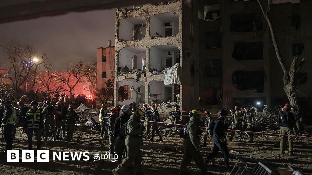 இஸ்ரேல் அணுசக்தி தளத்தை நோக்கி இரான் ஏவுகணை வீச்சு - ஹோர்முஸ் நீரிணையை திறக்க டிரம்ப் கெடு