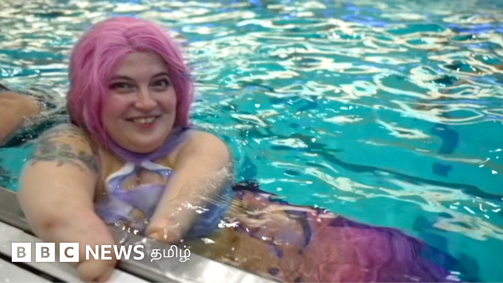 மாற்றுத்திறனாளி 'கடற்கன்னி'களுக்கு மன மகிழ்ச்சி தரும் திருவிழா