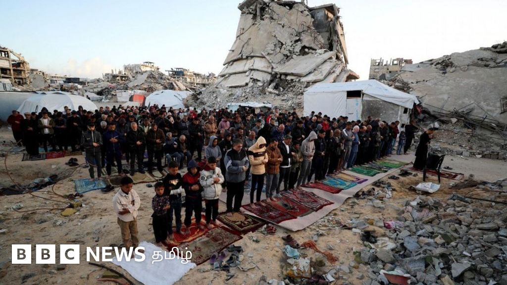 காஸா உள்பட உலகெங்கும் ரம்ஜானை முஸ்லிம்கள் எவ்வாறு கொண்டாடினர்? புகைப்படத்  தொகுப்பு