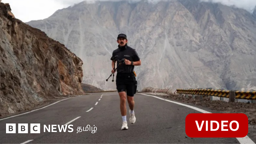 காணொளி: மூளை புற்றுநோய் பாதிப்புடன் லடாக் முதல் குமரி வரை 74 நாளில் 3,876 கிமீ ஓடி சாதித்த வீரர் 