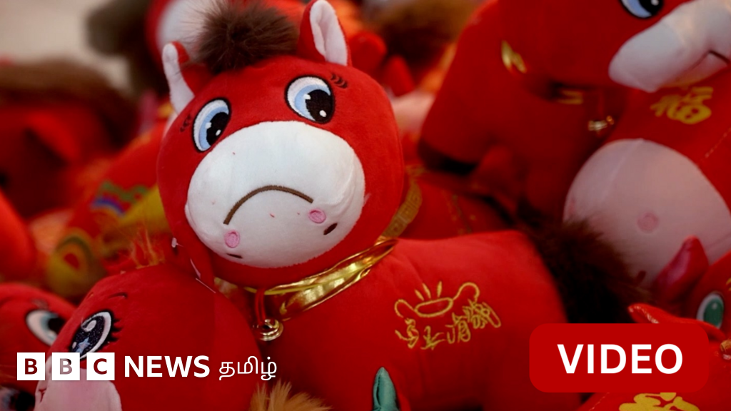 காணொளி: சீனாவில் டிரெண்டாகும் சோக முகம் கொண்ட குதிரை பொம்மை