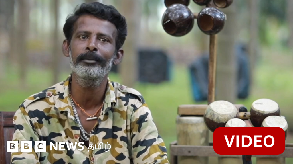 தேங்காய், மூங்கில், சுரைக்காயில் இசைக் கருவிகள் செய்து அசத்தும் பழங்குடிக் கலைஞர்