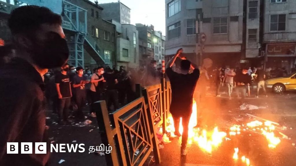 மாசா அமினி மரணம்: இரான் போலீஸோடு மோதும் போராட்டக்காரர்கள்