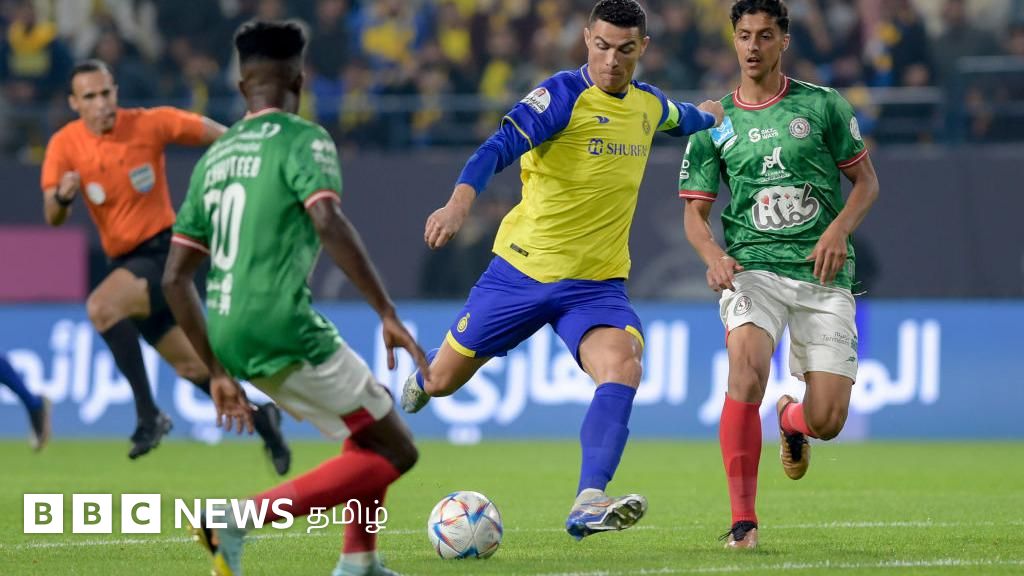 சௌதி புரோ லீக்: முதல் போட்டியிலேயே ரொனால்டோவை திணற வைத்த எட்டிஃபாக் வீரர்கள்