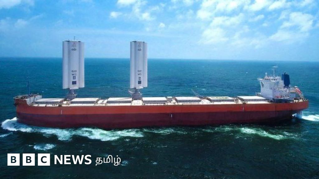 அணுசக்தி, டீசல் இல்லாமல் வெறும் காற்றில் இந்த கப்பல் எப்படி இயங்கும்?