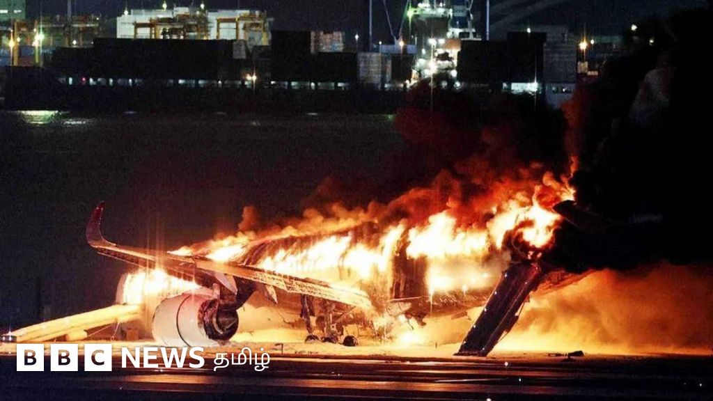 ஜப்பான் விமானத்தில் இருந்த 379 பேரும் வெறும் ஐந்தே நிமிடங்களில் வெளியே வந்தது எப்படி? 