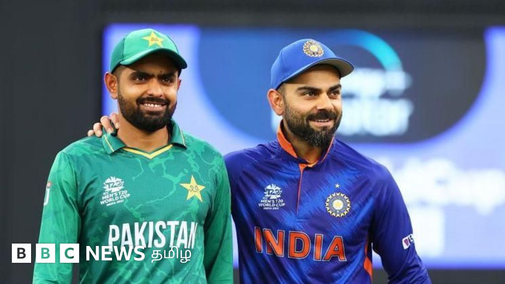 உலகக்கோப்பை: நட்புறவுடன் ஆடிப் பாடி மகிழ்ந்த இந்தியா-பாகிஸ்தான் கிரிக்கெட் வீரர்கள்