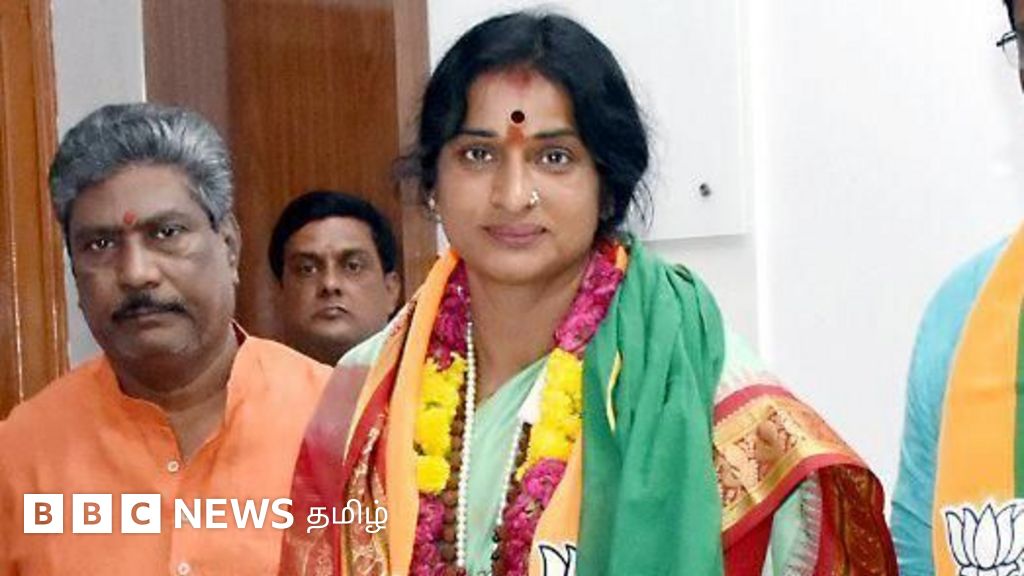 ஹைதராபாத் நிகாப் சர்ச்சை: முஸ்லிம் பெண்களின் முகத்திரையை விலக்கக் கூறிய பாஜக வேட்பாளர் - என்ன நடந்தது?