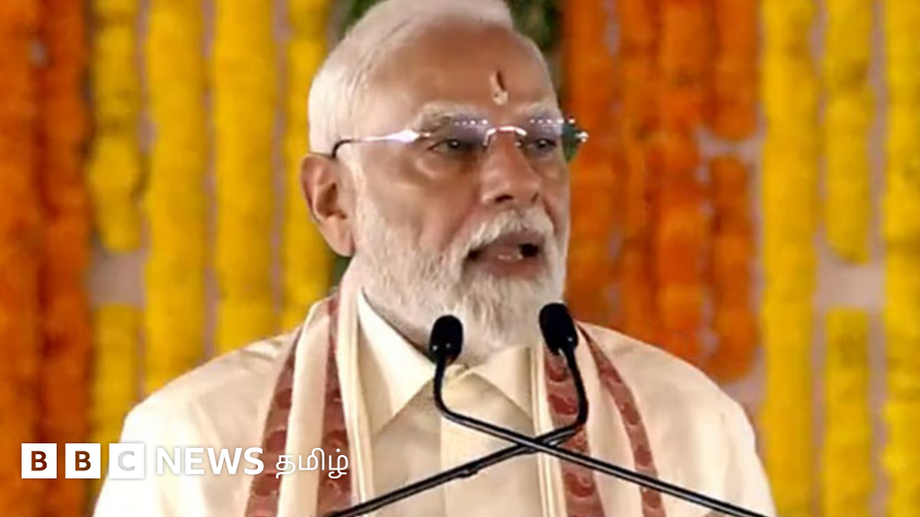 'குறைந்தபட்சம் தமிழில் கையெழுத்து போடுங்கள்' - ராமேஸ்வரத்தில் தமிழ்நாட்டு தலைவர்களை விமர்சித்த மோதி