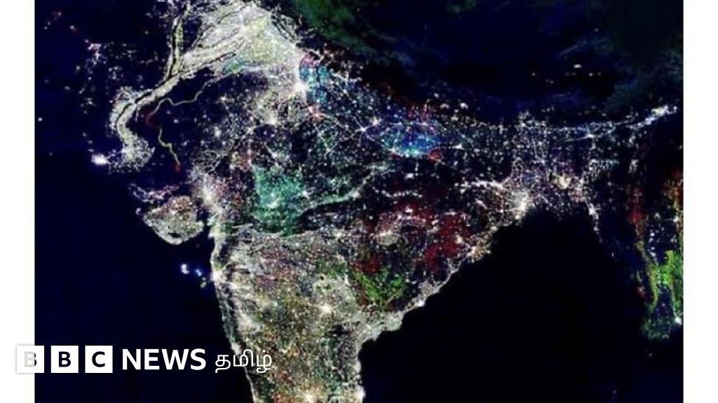 தீபாவளி: இந்தியா ஒளிர்வதை காட்டும் நாசா புகைப்படமா இது? உண்மையில் இந்தியா எப்படி இருக்கும்? 