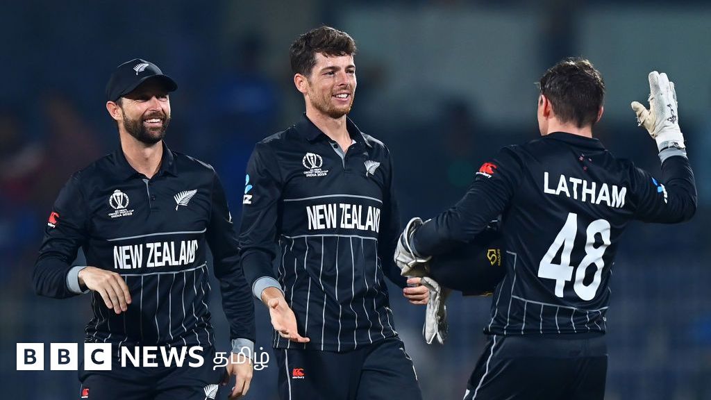 சி.எஸ்.கே. அனுபவத்தால் ஆப்கனை திணறடித்த சாண்ட்னர் - இந்தியாவை முந்திய நியூசிலாந்து