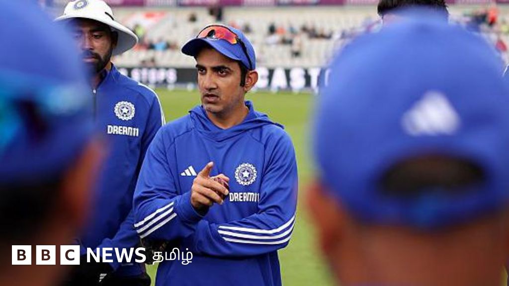 கடைசி டெஸ்டிற்கான பிட்ச் எப்படி இருக்கும்? பார்வையிட்ட கம்பீர் மைதான ஊழியருடன் வாக்குவாதம்