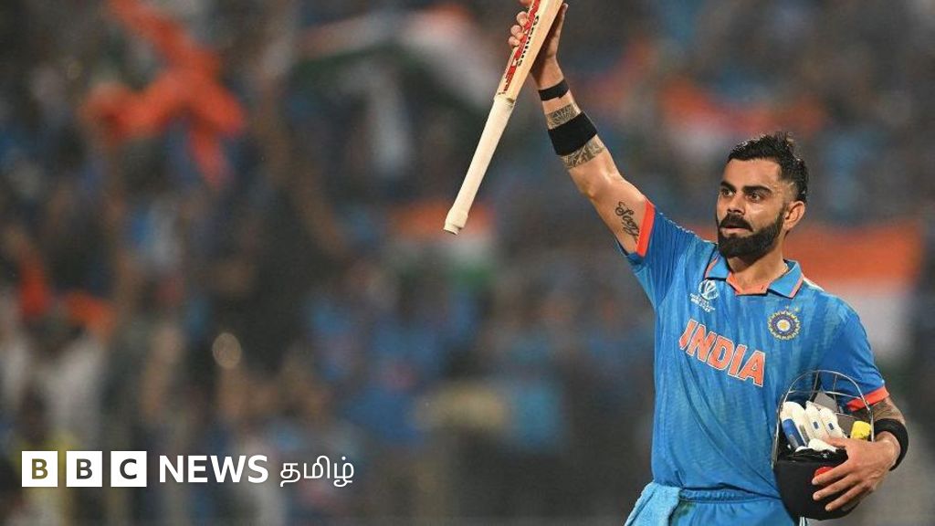 உலகக்கோப்பை: விராட் கோலியின் சதத்தில் வெற்றியை ருசித்த இந்திய அணி